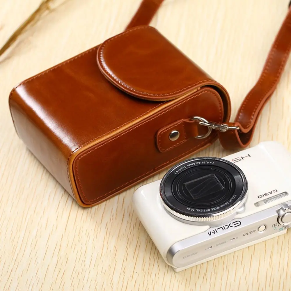 

Waterproof Camera Storage Bag Protective Shakeproof Camera Bag Inner Pocket PU Leather Camera Case G7X3 G7X2 SX740 SX720 G9X
