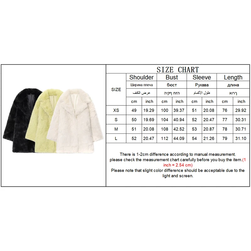 Guobioziy Women's Slim-Fit Faux Fur Long Coat 2026 Autumn-Winter New Arrival French Casual Fashion Trend Tassel Commuter Street