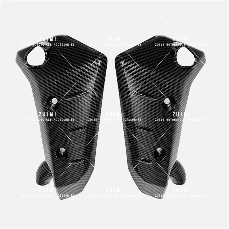 

For YAMAHA MT10 MT-10 2021 2022 2023 2024 Carbon Fiber Color Front Side Turn Signal Radiator Fairing Replacement parts