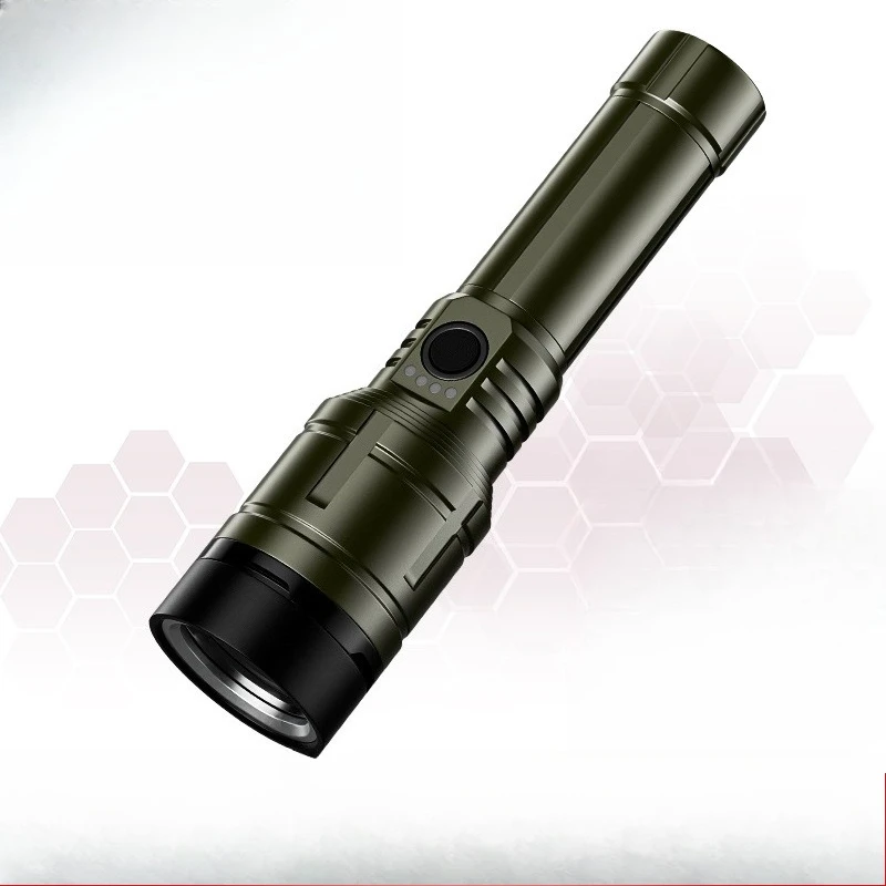 

Flashlight bright and convenient outdoor long-range shooting household super long battery life small mini convenient zoo