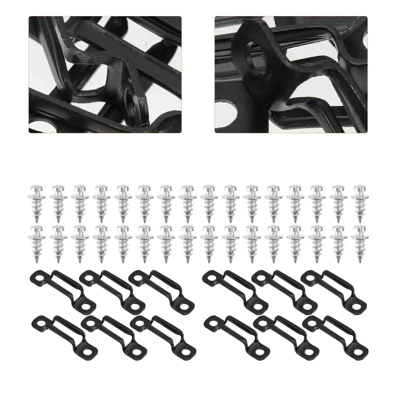 

50Sets Invisible Connectors Galvanized Cam Fasteners Strong Sturdy Furniture Connectors for Household Bookshelf Wardrobe