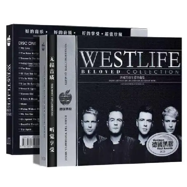 

Pop Westlife Shane Filan Music CD Greatest Hits Album My Love 3pcs Music Record Cosplay Walkman Car Soundtracks Box Party Music