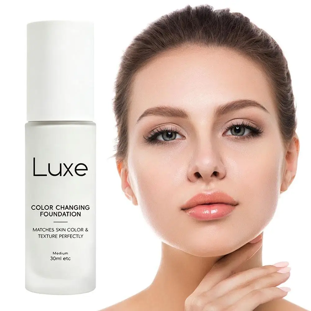 Luxe Magic Farbwechselnde Foundation, temp.-adaptiv, passt sich dem Hautton an, leicht, für ein natürliches, nahtloses, langanhaltendes Make-up. – Detail 5