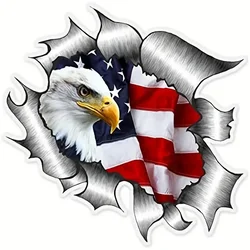 American Flag Eagle Decal Logo Sticker Suitable For Automobiles And Motorcycles Sticker Emblem Automatic Design Car Pattern Amer