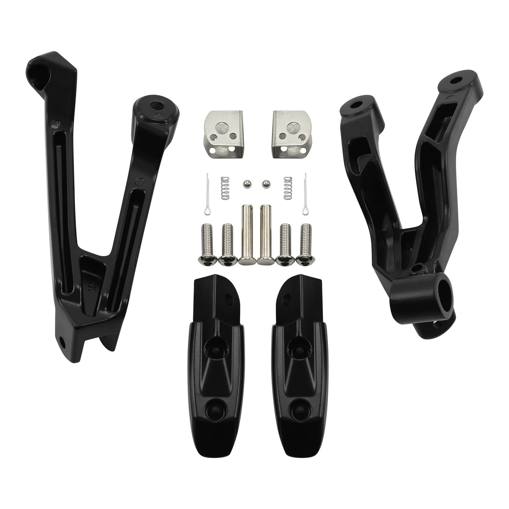 Black Rear Passenger Seat & Footpegs For Harley Nightster Special RH975S 2023-2024 Motorcycle Accessories - view 4