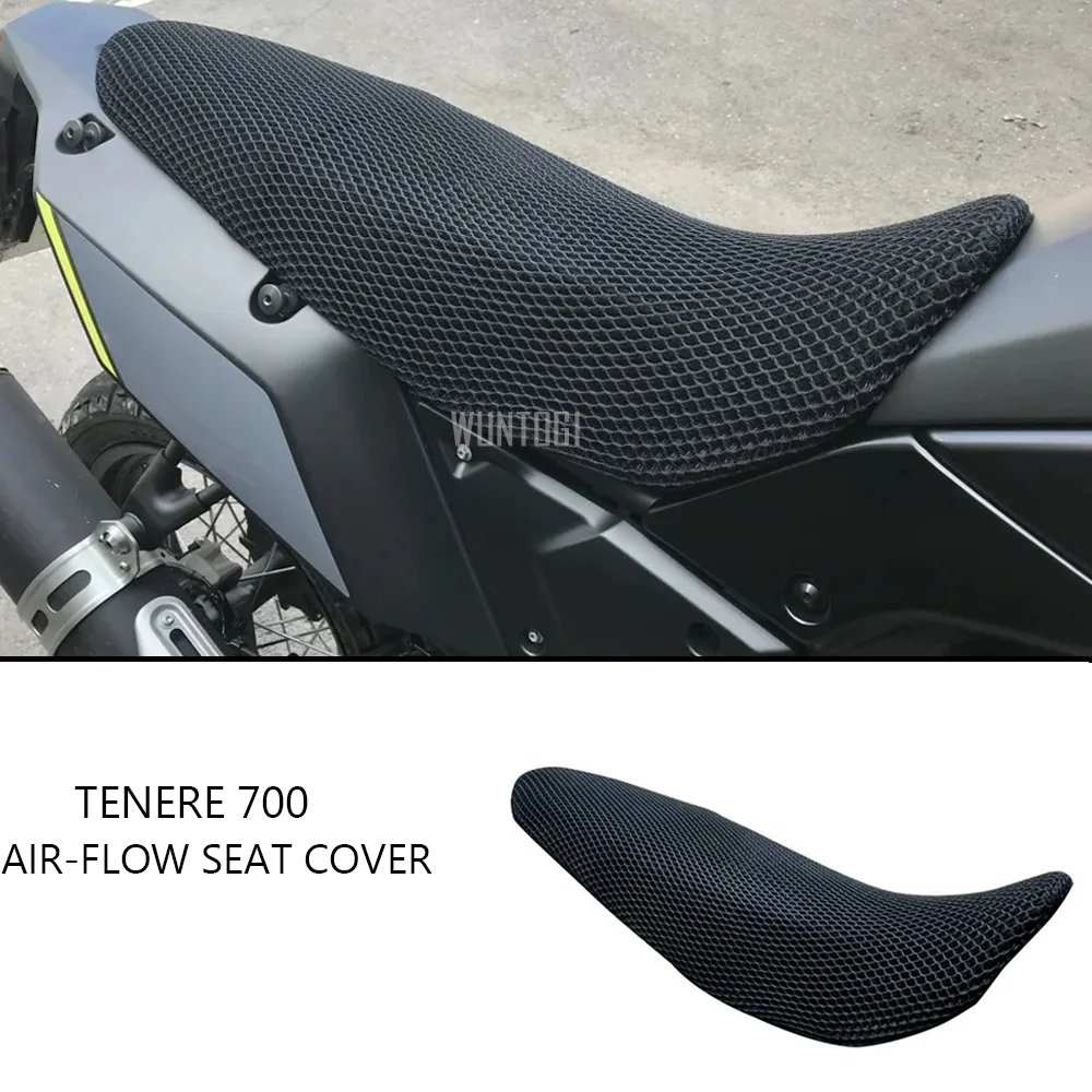 

Tenere 700 Accessories Seat Protect Cushion Seat Cover 3D Honeycomb Mesh Cushion Cover For Yamaha Tenere 700 T7 T 700