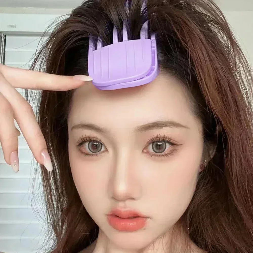 3/6Teeth Fluffy Hair Roots Clips Comb Lazy Hair Top Styling Curling Barrel Portable Korean Hairs Clip Volume Wind Sculpting Comb image 3