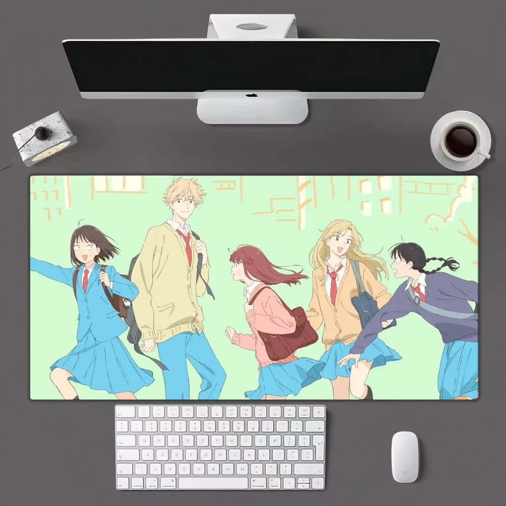 Bilibili Skip and Loafer MouseSub, Tapis de souris Gamer, Taille pour bureau, Table longue, Polymères