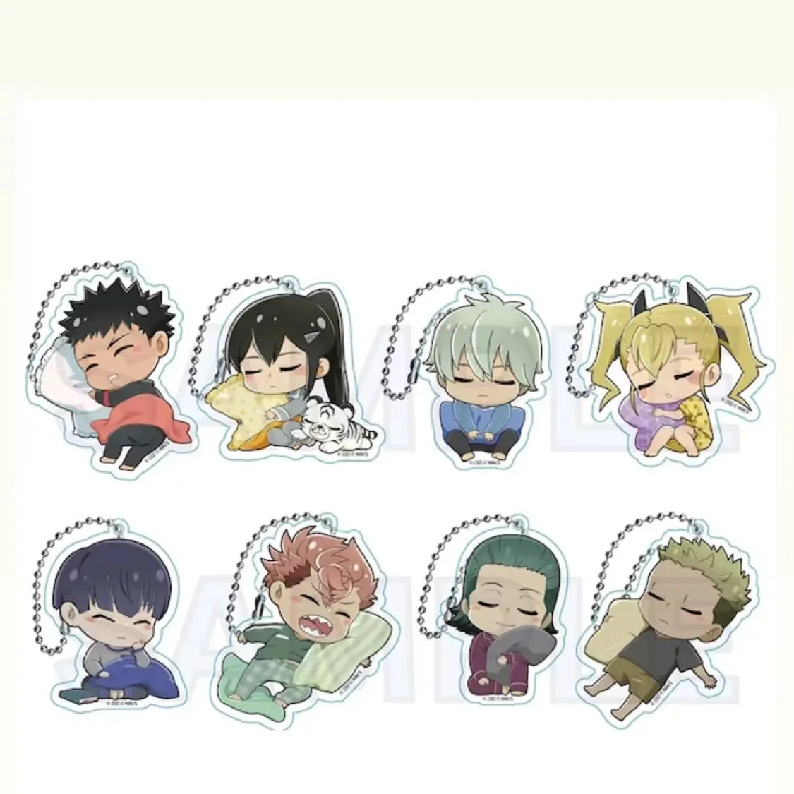 Anime Kafka Hibino Kikoru Shinomiya Ichikawa Ashiro Soshiro Hoshina Keychain Doll Game Acrylic Keyring Pendant for Gift