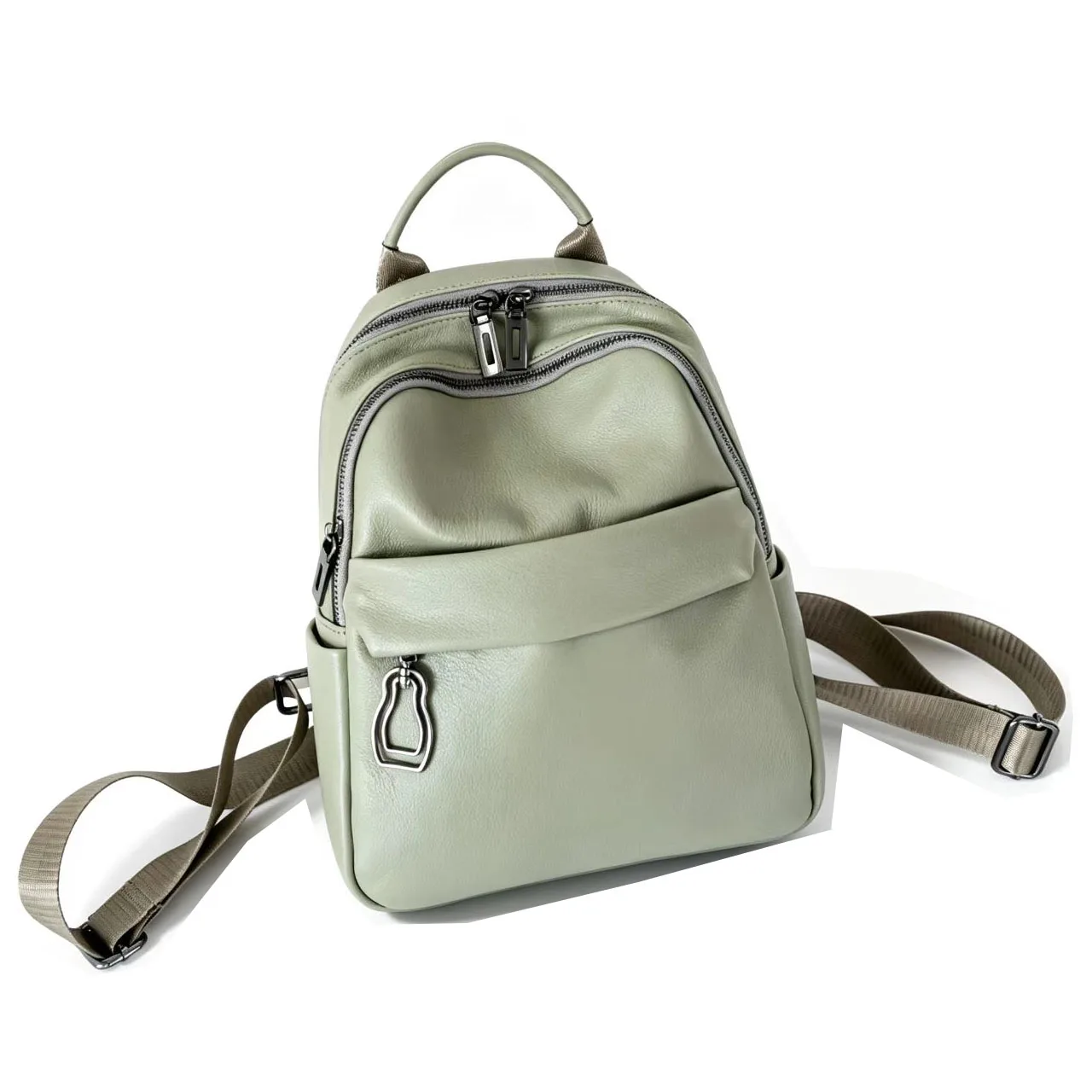 Casual Women Genuine Leather Backpack Multi-functional Cow Leather Shoulder Bags Real Cowhide Travel Bagpack