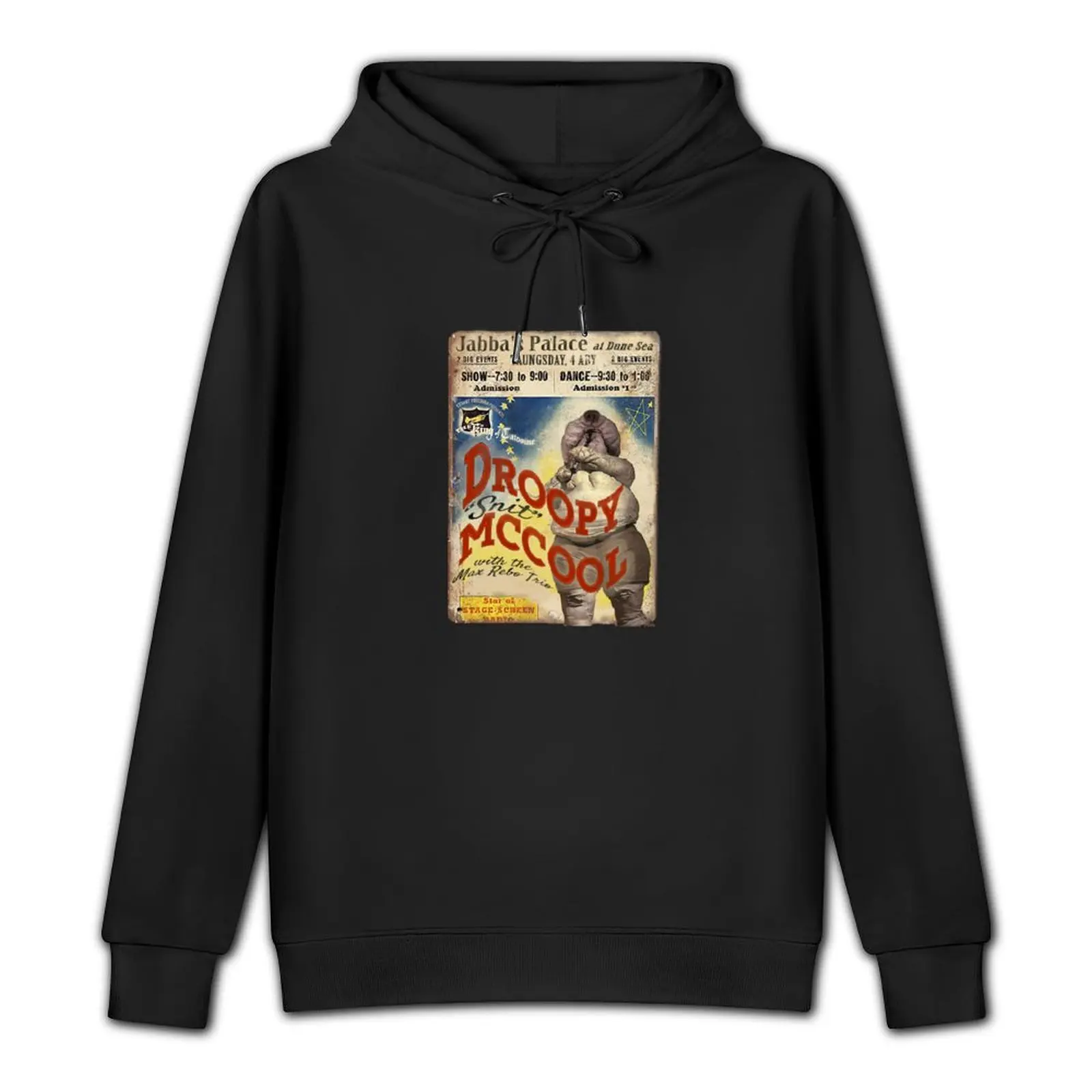 Vintage Style Fan Art Droopy McCool Concert Poster Pullover Hoodie fashion men autumn men's winter sweater pullover hoodies