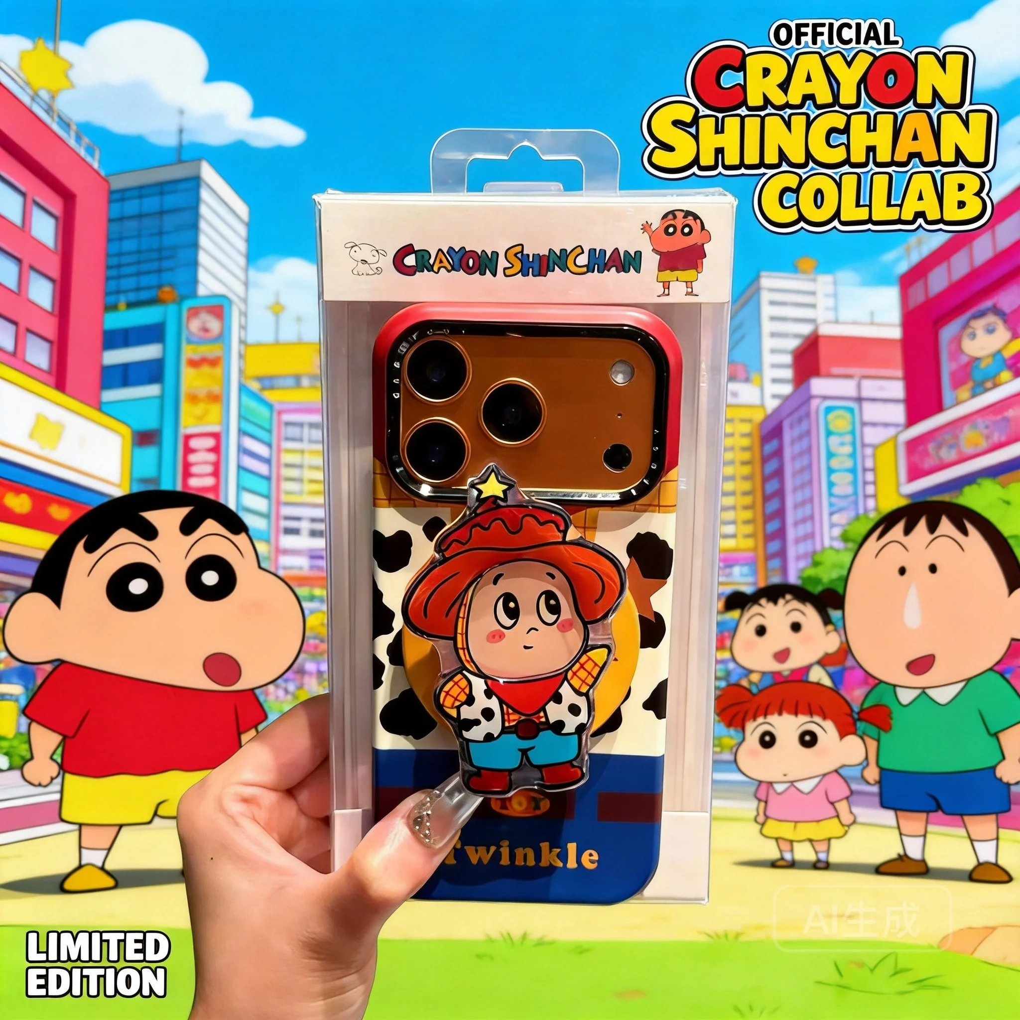 

Magnetic Brown Base Toy Story Woody Costume Compatible with iPhone 17 Pro Max iPhone 16 Phone Case 15 Explosion Proof