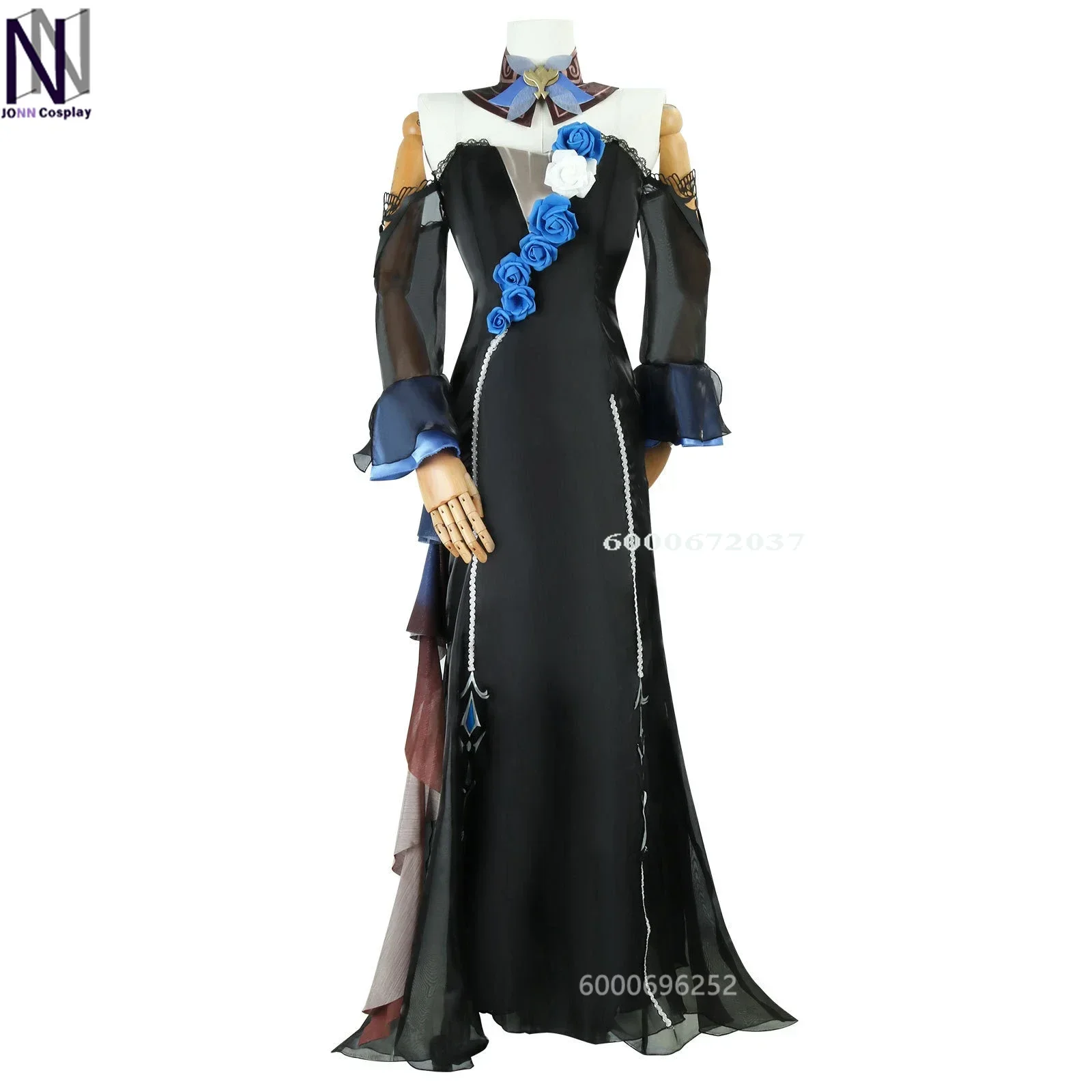 

Genshin Impact Game Eula Cosplay Symphony Concert Costume Carnival Halloween Masquerade Outfit with Wig Accessories for Women