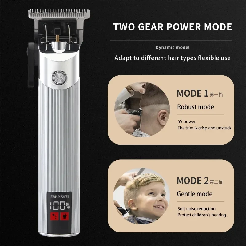 Xiaomi T9 0Mm Draadloze Professionele Tondeuse Elektrische Trimmers Voor Mannen Tondeuse Haar Snijmachine Scheerapparaat