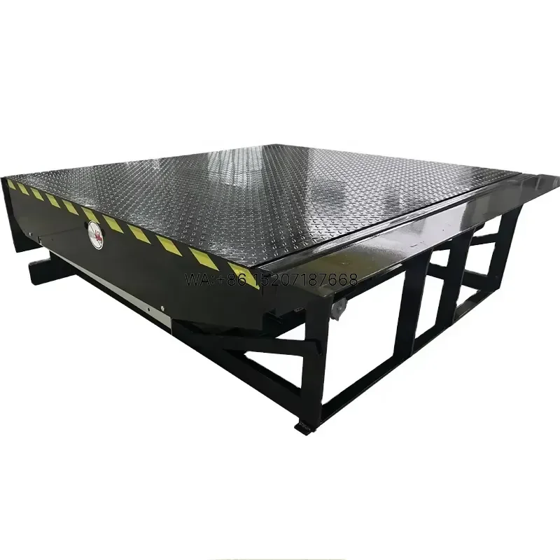 Wmwmnu Hot Sale Heavy Duty Stationary Dock Leveler Hydraulic Loading Platform Equipment With Power Unit for Warehouse