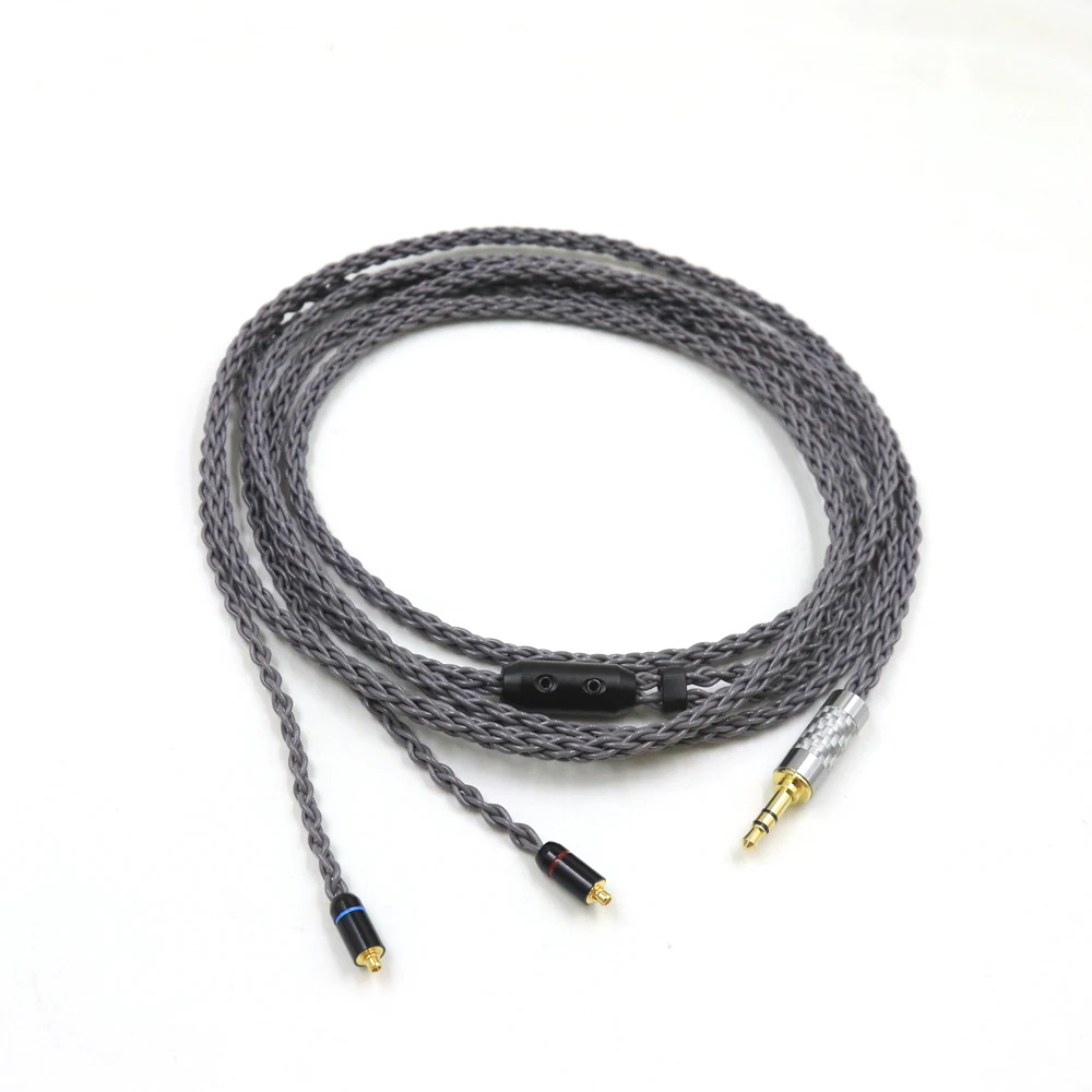 Haldane GrayJelly الراقية تايوان-7N Litz OCC سماعة الرأس استبدال كابل الترقية لسلك MMCX sh-ure SE315 SE535 SE846