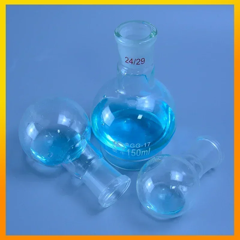 Lab Essential 50/100/250/500/1000/2000ml 24/29 Boiling Flask with Single Neck for Distillation, Reliable Quality