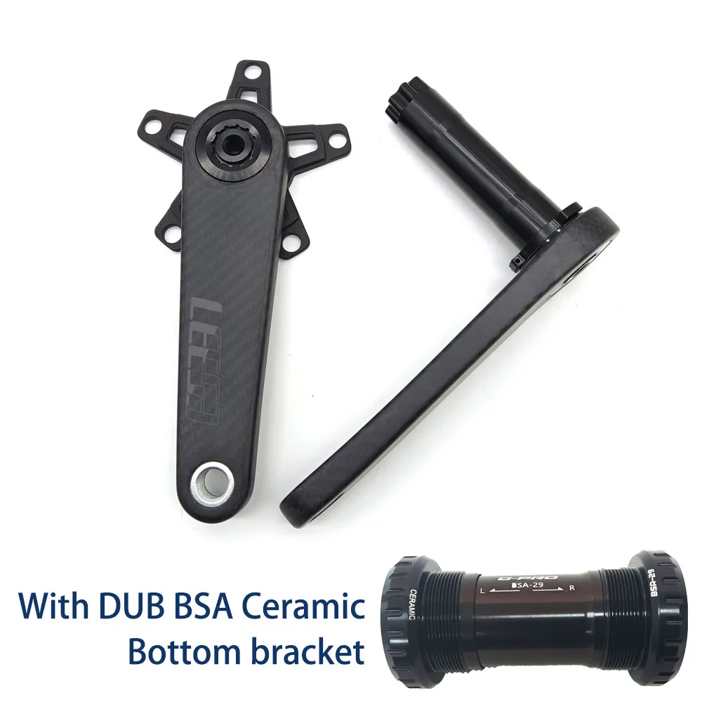 LEESE カーボンクランクセット　150mm S1d7eba8f17944258b83339bff33ab