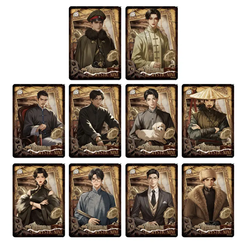 KAYOU Underground Tomb Raiding Notes 시리즈 The Mystic Nine SC/BP/CR/WR/AR/UR/HR/TR/SSR/SR/RM/R/PR 정품 컬렉션 카드
