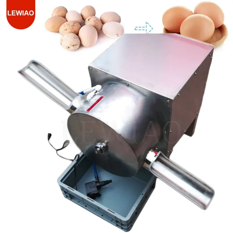Stainless Steel Hen Egg Cleaning Machine Chicken Egg Washing Machine Poultry Egg Washer Cleaner Machine 220v
