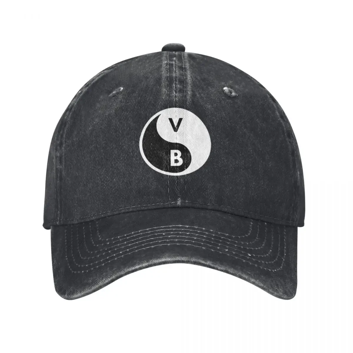 VB Yin Yang Baseball Cap beach hat Beach Bag Trucker Hats For Men Women's