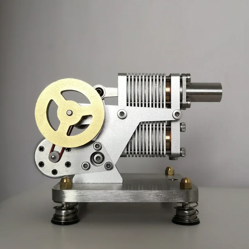 New Metal Stirling Engine Mini Engine Generator Model Science Toy Diy Gift