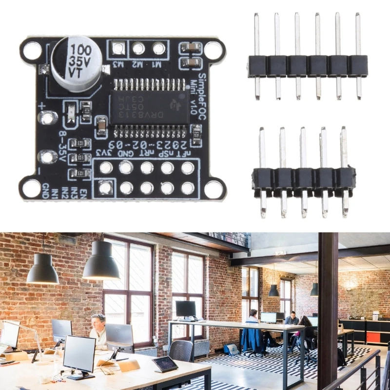 DC Motor Driver Board SVPWM/SPWM Control Algorithm for FOC Control Driver of SimpleFOCMini Brushless DRV8313 Driver