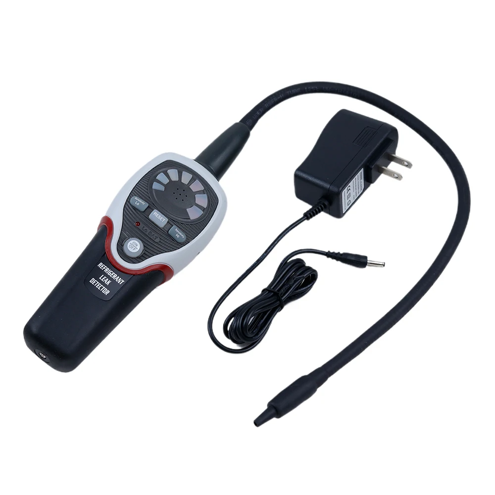 

Refrigerant Halogen Leak Detector Tester Meter RLD-382P Air Conditioner Refrigeration System Halogen Gas Freon Leak Detector