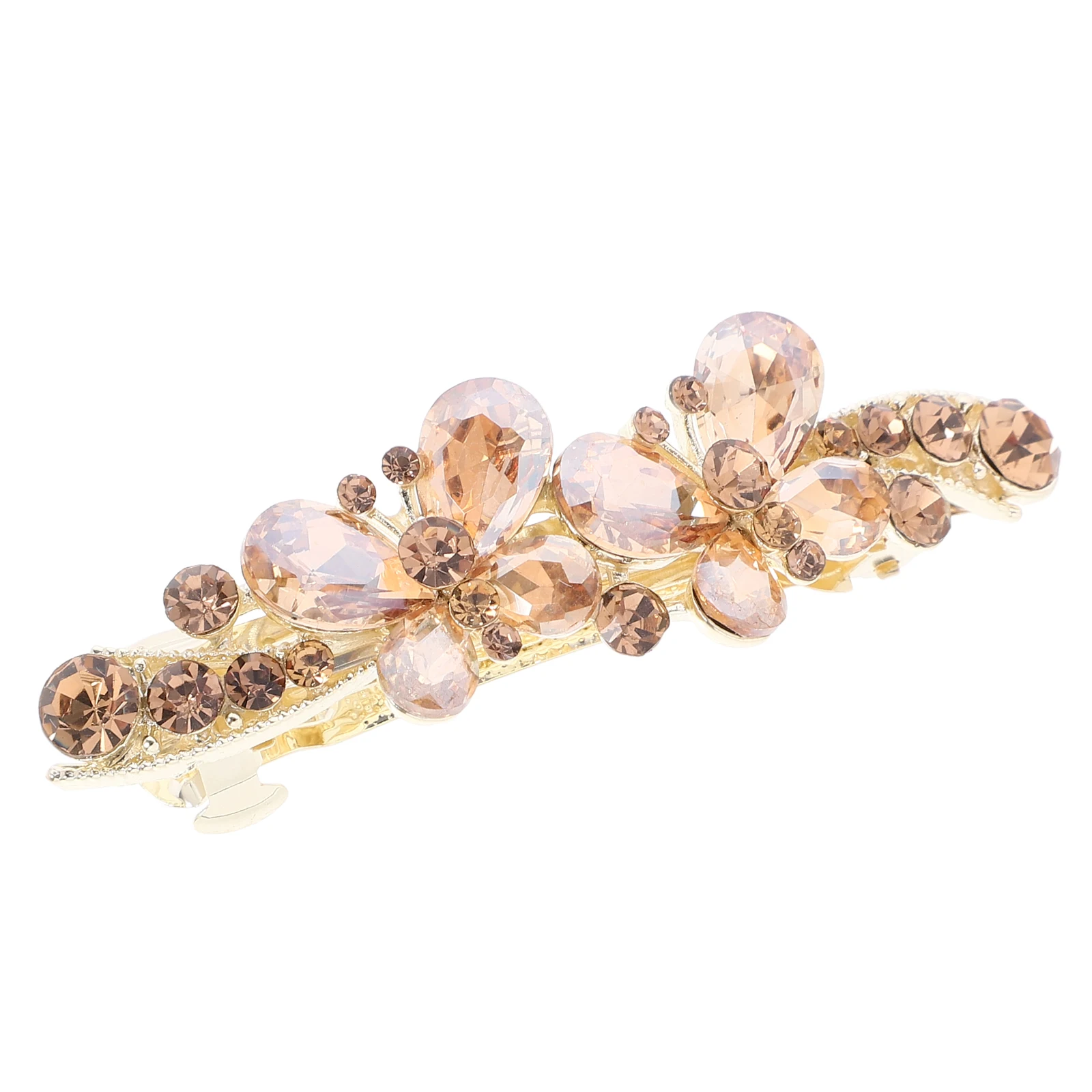 

Butterfly Hair Clip Rhinestone Decorative Barrettes Women Accessories Small Size Color Thick Thin Hair Styling