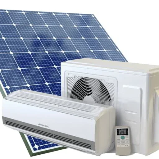 9000,12000,18000,24000BTU Solar Powered Air Conditioner ACDC Solar Mini Split For Home Use