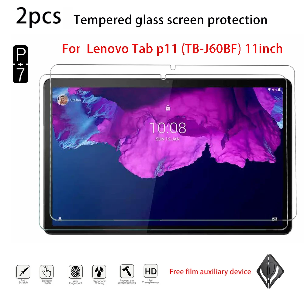 2pcs Tablet Tempered Glass Screen Protector for Lenovo P11plus/P11 11inch XiaoxinPad2022 M10Plus 3rd 10.6inch M10Plus 10.1in/1st