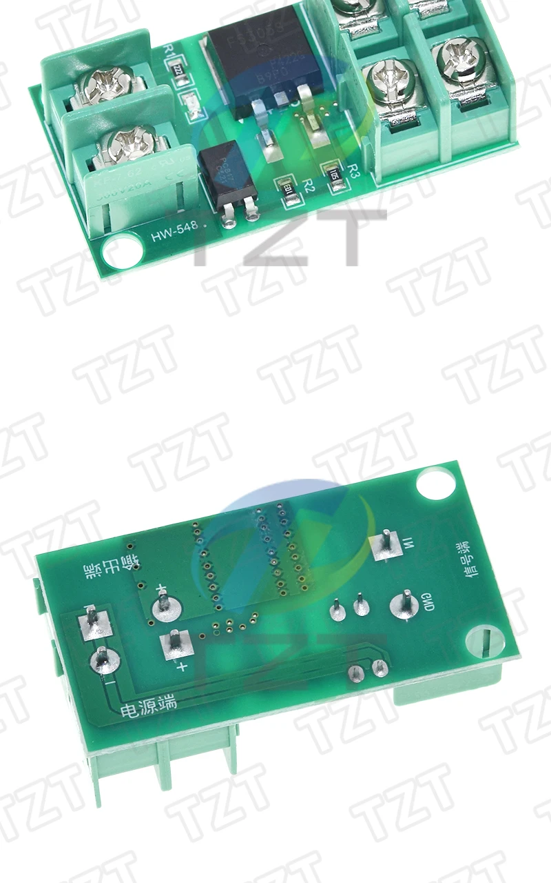 1/3PCS DC 5V-36V Elektronischer Impuls-Trigger-Schalter, Bedienfeld, MOS-FET-Feldeffektmodul-Treiber für LED-Motorpumpe – Detail 7