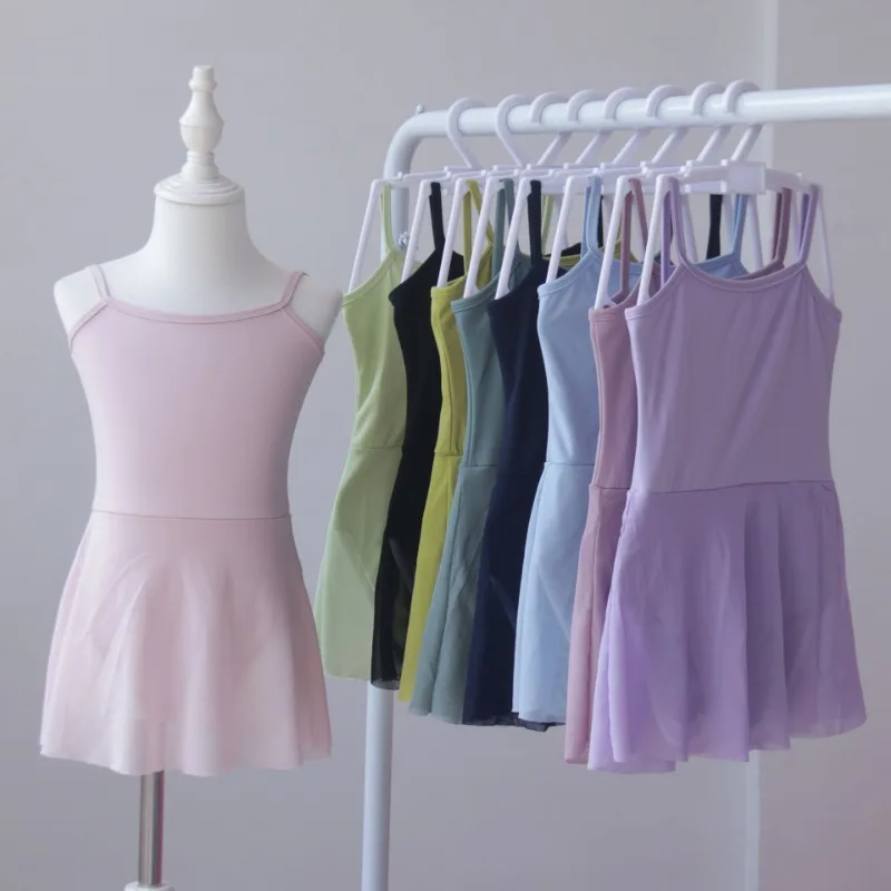 

Children's Ballet Dance Costume, Girls' Suspender Body Training Costume, Open for Girls' Ballet Jumpsuit
