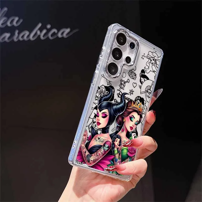 ديزني الوشم ارييل الأميرة لسامسونج A56 A55 A54 A53 A52 A36 A35 A34 A33 A32 A31 A26 A25 A24 A23 A16 A06 A05 جراب هاتف كابا #3