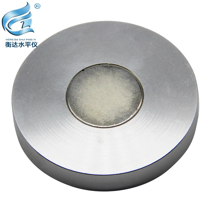 magnetic spirit levelmetal horizontal bubble high precision level bubble round levelmagnetic spirit 60*10mm