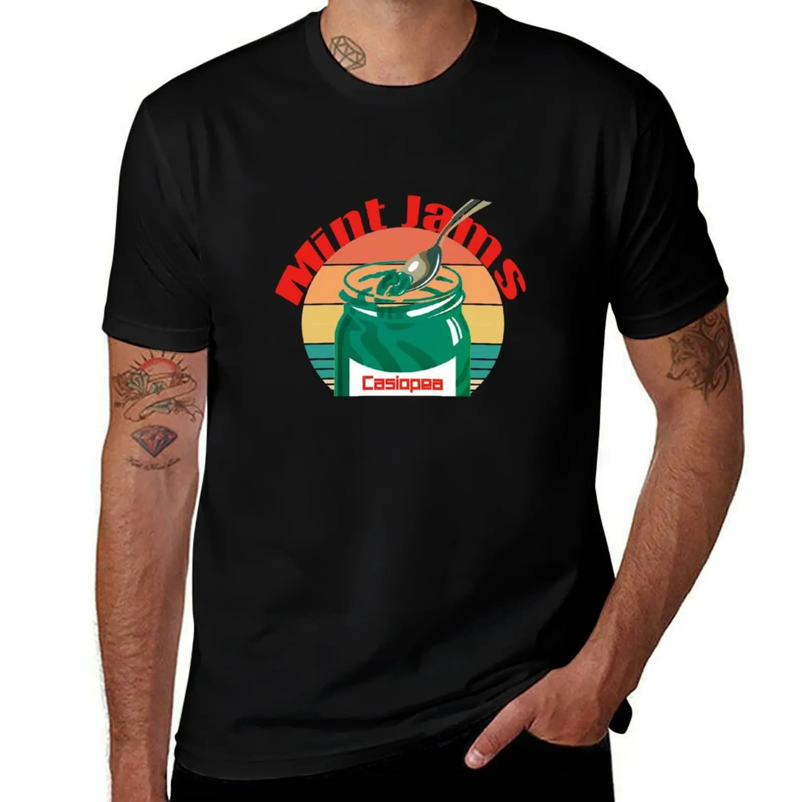 CASIOPEA - MINT JAMS (1982) - casiopea T-Shirt Breathable Mesh Panel T-Shirt
