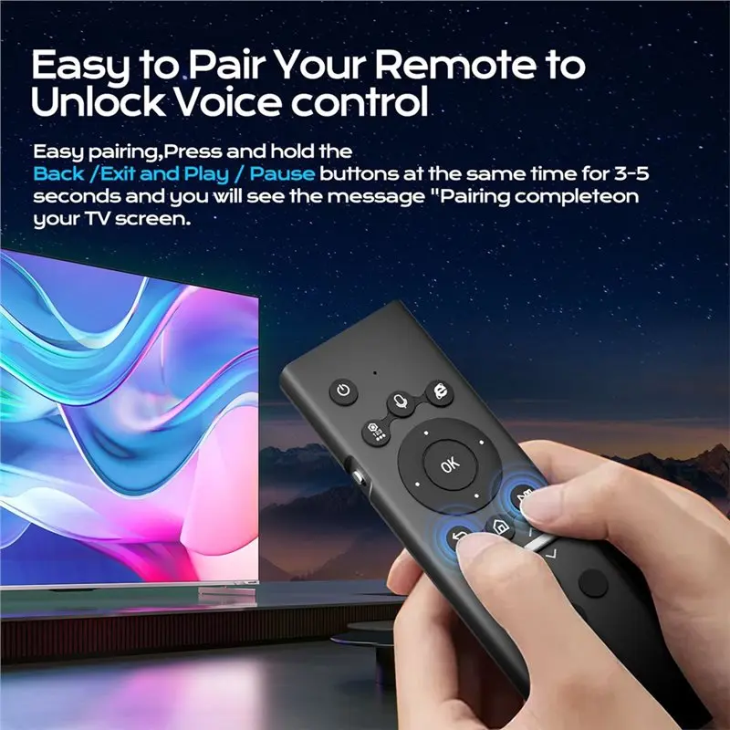 G71S PRO Smart Voice Remote Control Replacement For All Samsung TV Bluetooth 5.0 Mini Backlit Keyboard Air Mouse