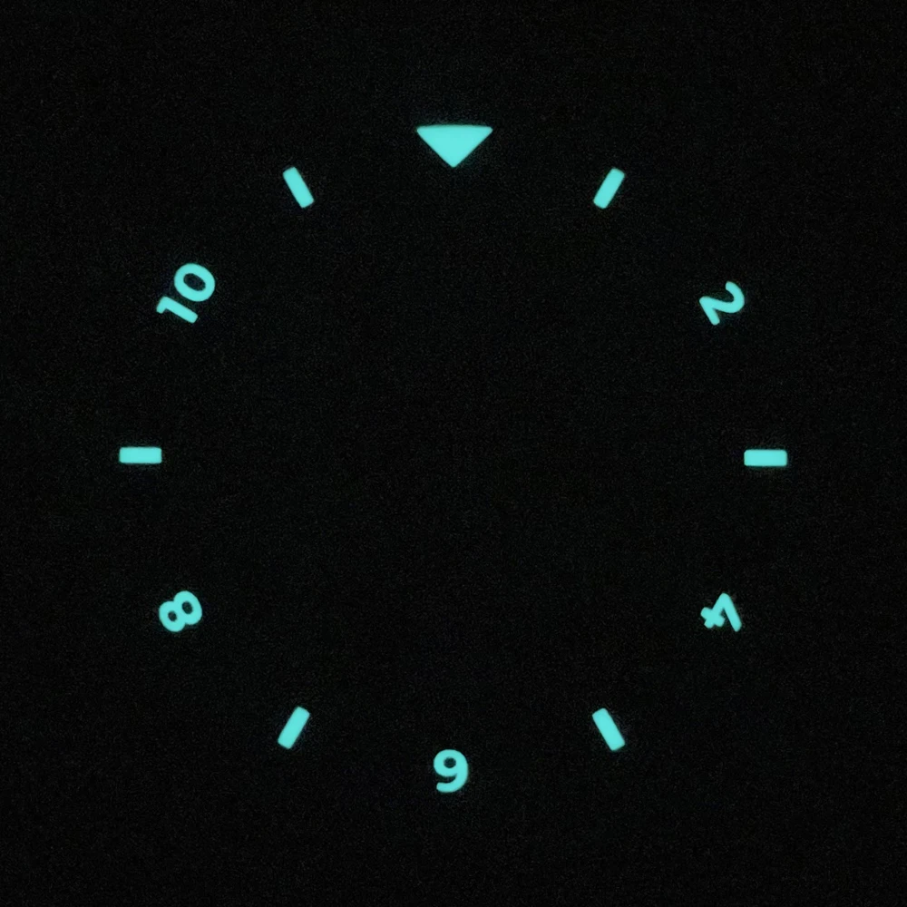 SKX007/SRPD Mod Flat Ceramic Bezel Insert Dual Time Style GMT 12 Hours Black 38mm C3 BGW9 Lume