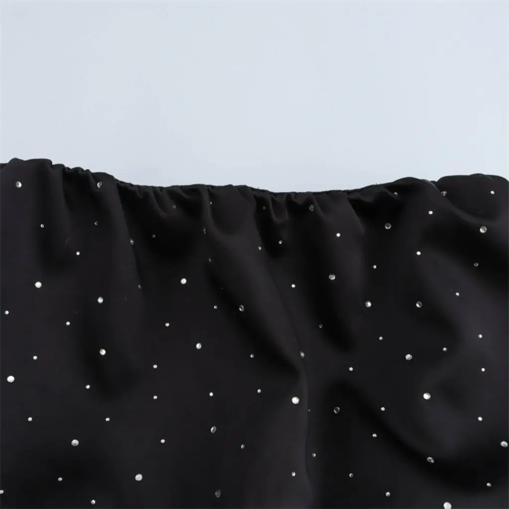 

Женский сексуальный топ с открытой спиной и бриллиантами, жилет в европейском и американском стиле, новая мода, весенние ногти