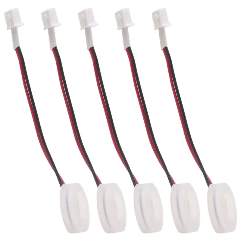 [NEWA66Z!】 5 Pcs 20Mm 1.7Mhz Ultrasonic Mist Maker Fogger Ceramics Discs With Wire And Sealing Ring Humidifier Accessories