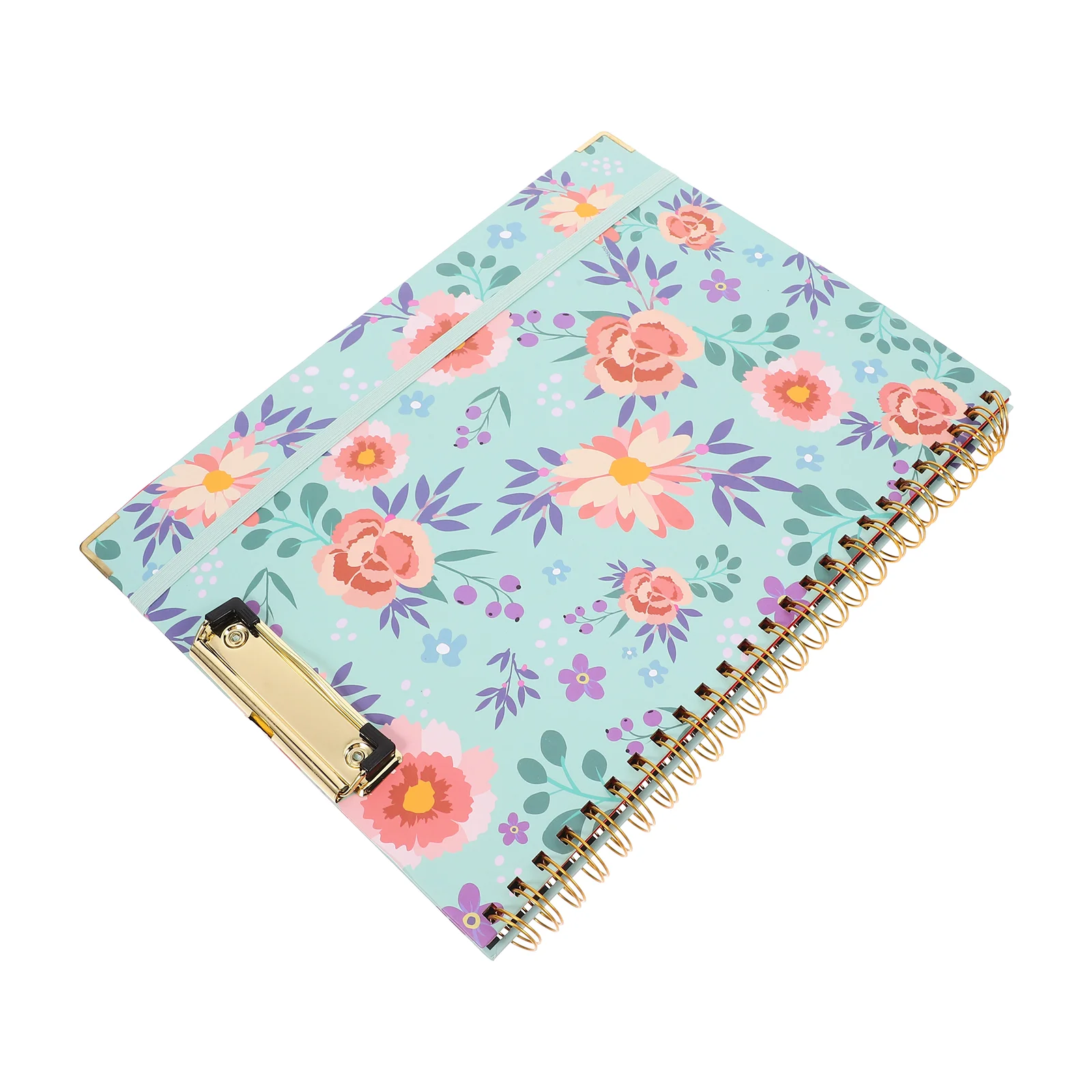 Spiral Splint Office Notepad Folders 3250X2380X200CM Paper Clipboards with Notebook Multifunctional