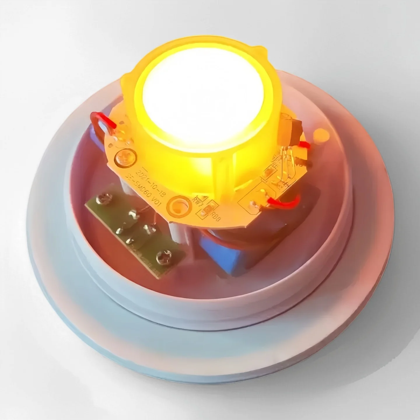 LED Spotlight Remote RGBW Color Changing 3W Rechargeable Base Led Light core Furniture mood lighting parts Replacement table Dec