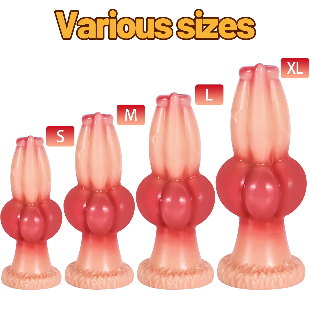 Realistic Big Dog Dildo Thick Anal Plug Female Masturbation Sex Toys G-spot Clitoris Stimulation Gay Prostate Massager Sex Shop view 2