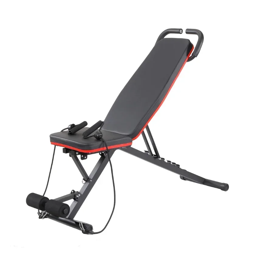 Dumbbell Stool Folding Sit Up Assist Device Fitness Equipment Home Chair Multifunctional Exercise Board Bench Press for Men