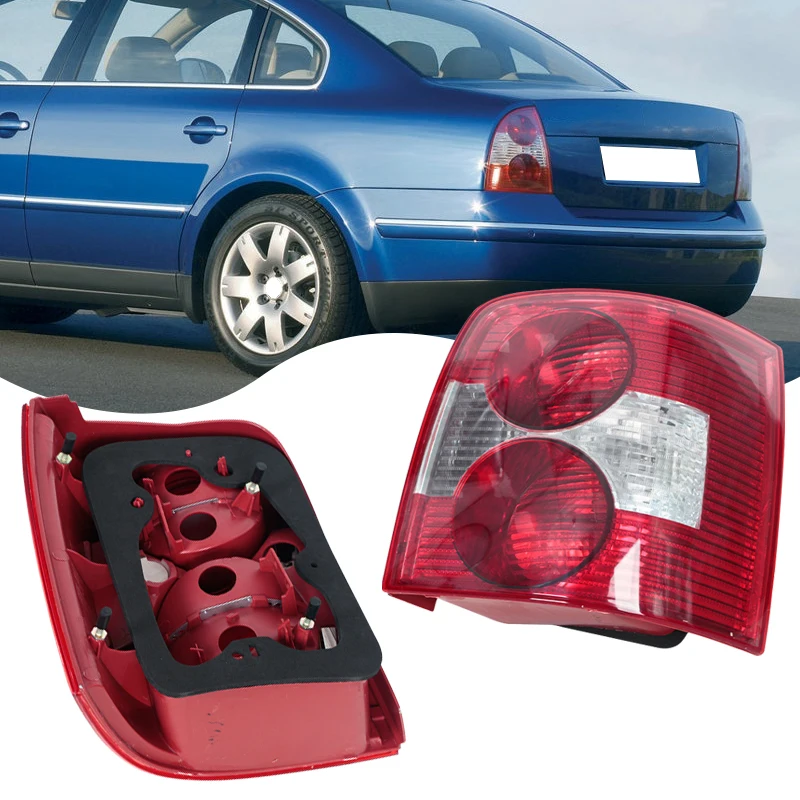 

Задний фонарь без лампы для Volkswagen VW Passat B5 2000-2004: фонарь заднего хода, стоп-сигнал, указатель поворота, сигнальный фонарь