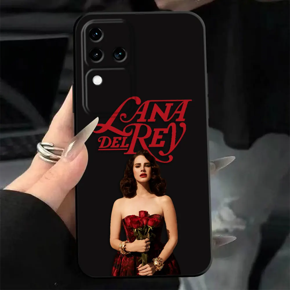 

Hot Singer Lana Del Rey Custom Phone Case For VIVO S1 V17 V20 V21 V21E V23 V23E V25 V27 V29 V27E V30 V30E V40 V50 S12 TPU Case