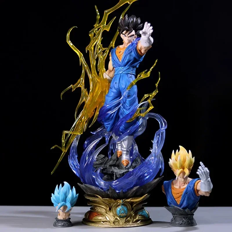 

Dragon Ball Vegetto Potara Figure 58cm Statue Manga Son Goku Super Big Figures GK Anime Action Figurine Model Collection Toys