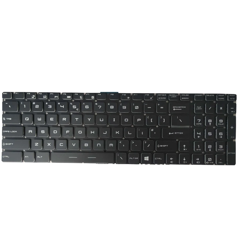 

UK laptop keyboard FOR MSI GE63 GE73 GE63VR GE73VR GS63 GS63VR MS-16K2 GS63VR 6RF GS63VR 7RF GS70 2OD GS70 2PC GS60 2QD