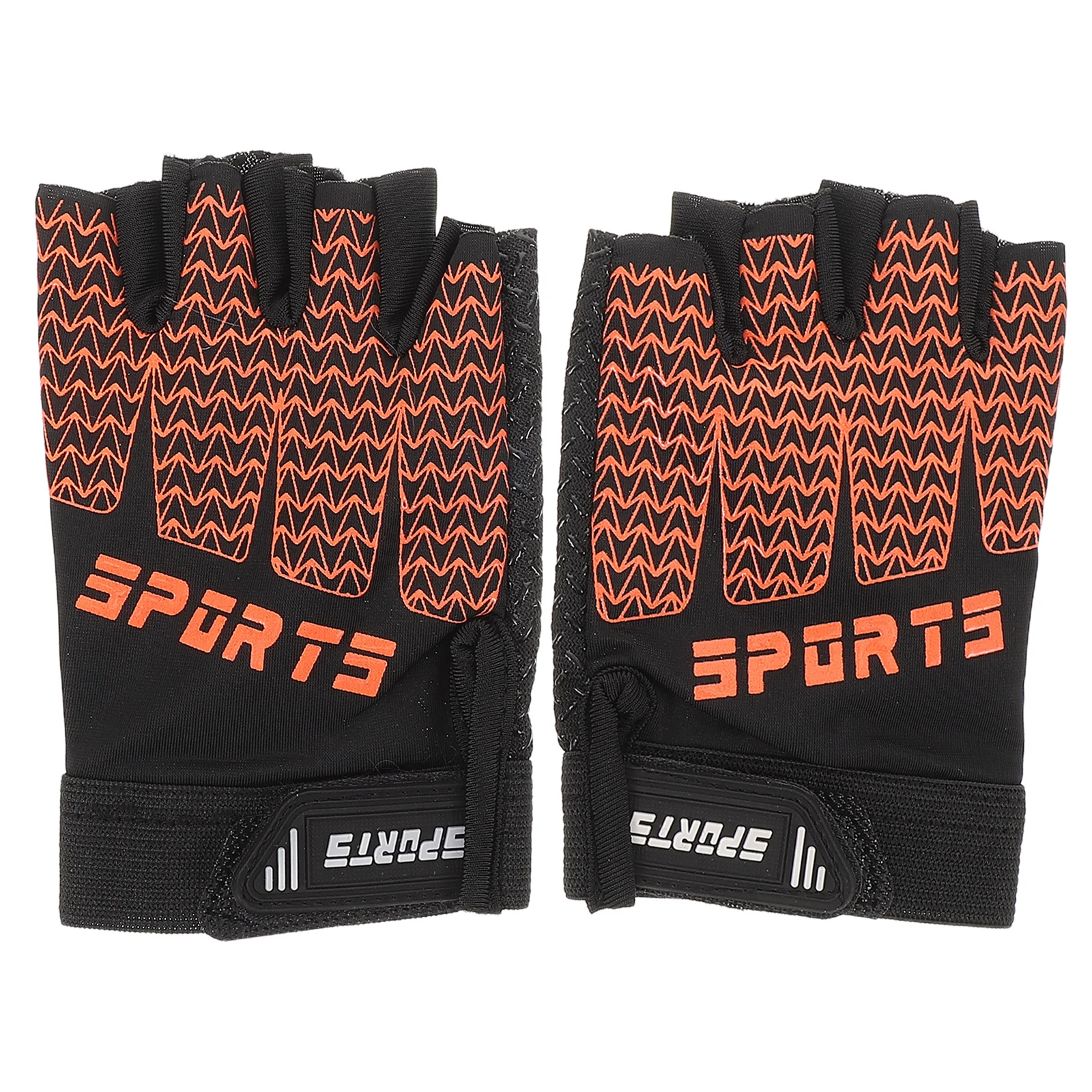 1Pair Kids Half Finger Cycling Gloves Non Slip Breathable Padded Fingerless Bike Gloves for Boys Girls Mountain Biking Outdoors