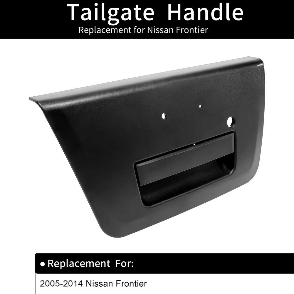 

Black Tailgate Handle Replacement For 2005-2014 FOR NISSAN Interior Replacement PartsDoor Lock Protective Cover